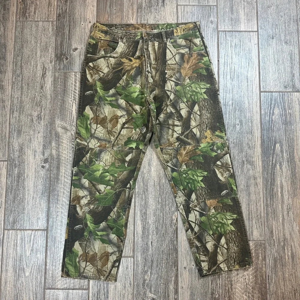 Vintage Wrangler 97GR1HG‎ Camo Pant 38x32 Realtree Hunting Y2K Workwear